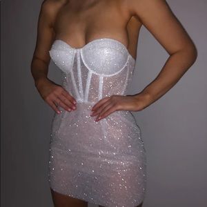 The Seraphina Collection Angelica Glitter Dress